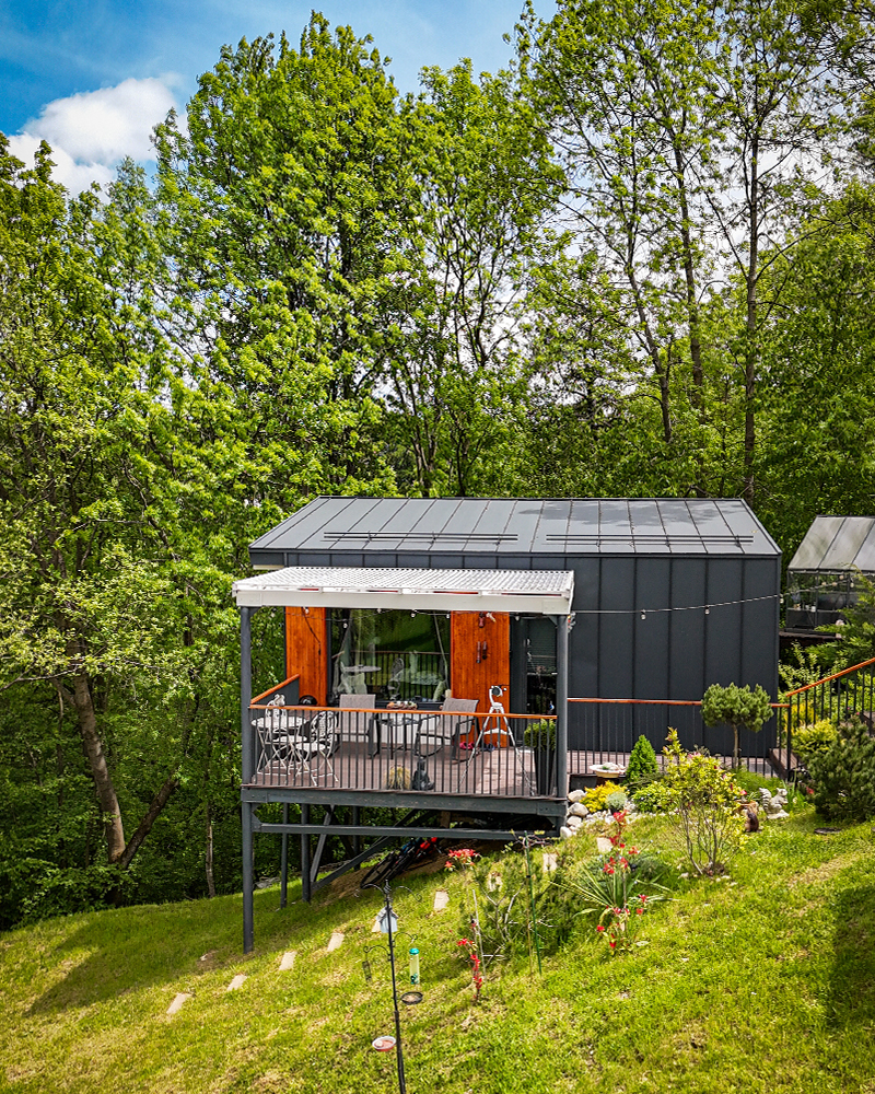 Cabana Verde - Vedere laterală